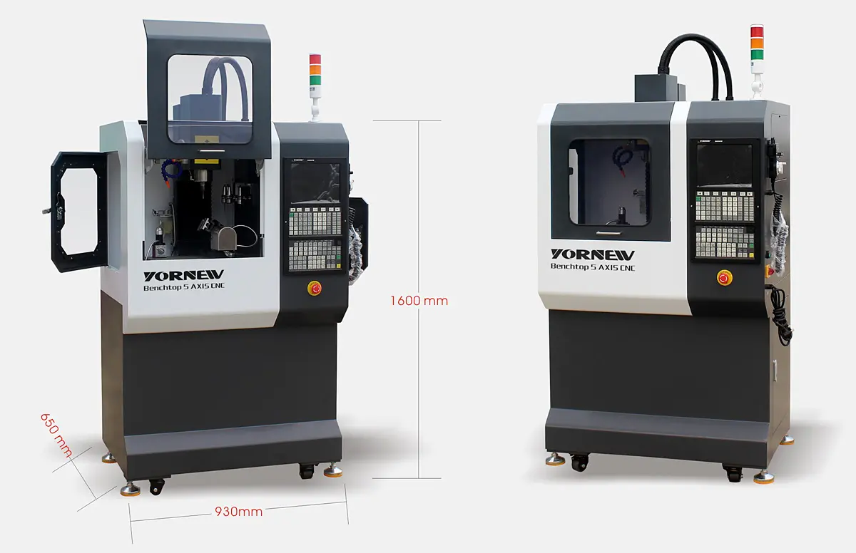 MX220 Small 5 Axis CNC Mill